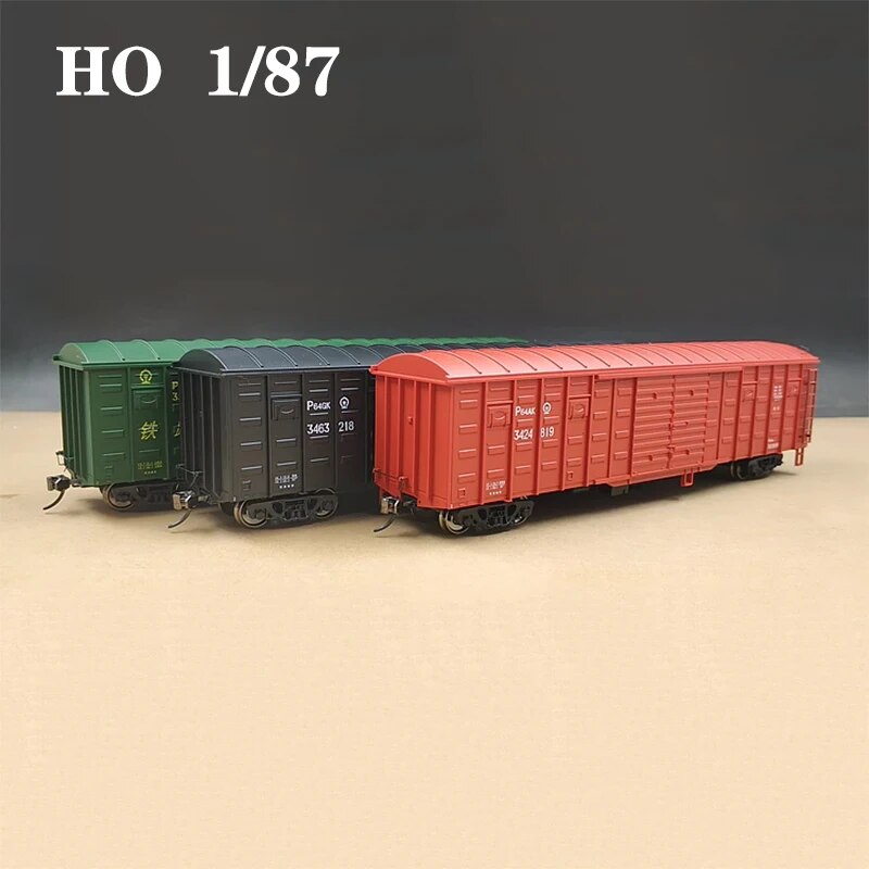 1 Unit Railway wagon model train wagon CMR HO 1/87 P64/P65 boxcar collectible gift toy